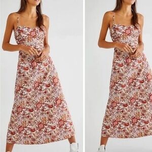 NWOT free people Ruby’s midi dress